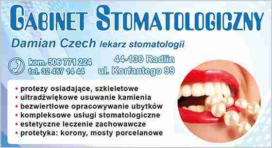 Gabinet Stomatologiczny Lek Stom Damian Czech Radlin Dentysta Leczenie Zębów Protezy 0647