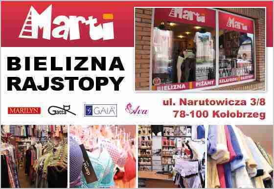 MARTI Krzysztof Żuchowski - bielizna KOŁOBRZEG Ava KOŁOBRZEG