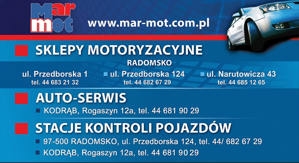 części motoryzacyjne RADOMSKO