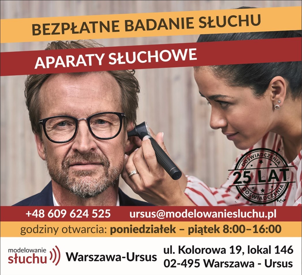 modelowanie słuchu WARSZAWA-URSUS