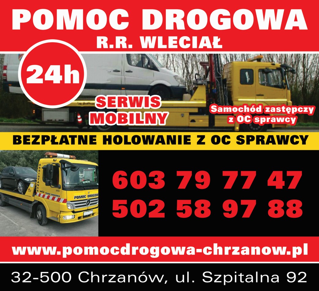 FIRMA HANDLOWO-USŁUGOWA Rafał Wleciał - Holowanie pojazdów LIBIĄŻ Holowanie pojazdów LIBIĄŻ
