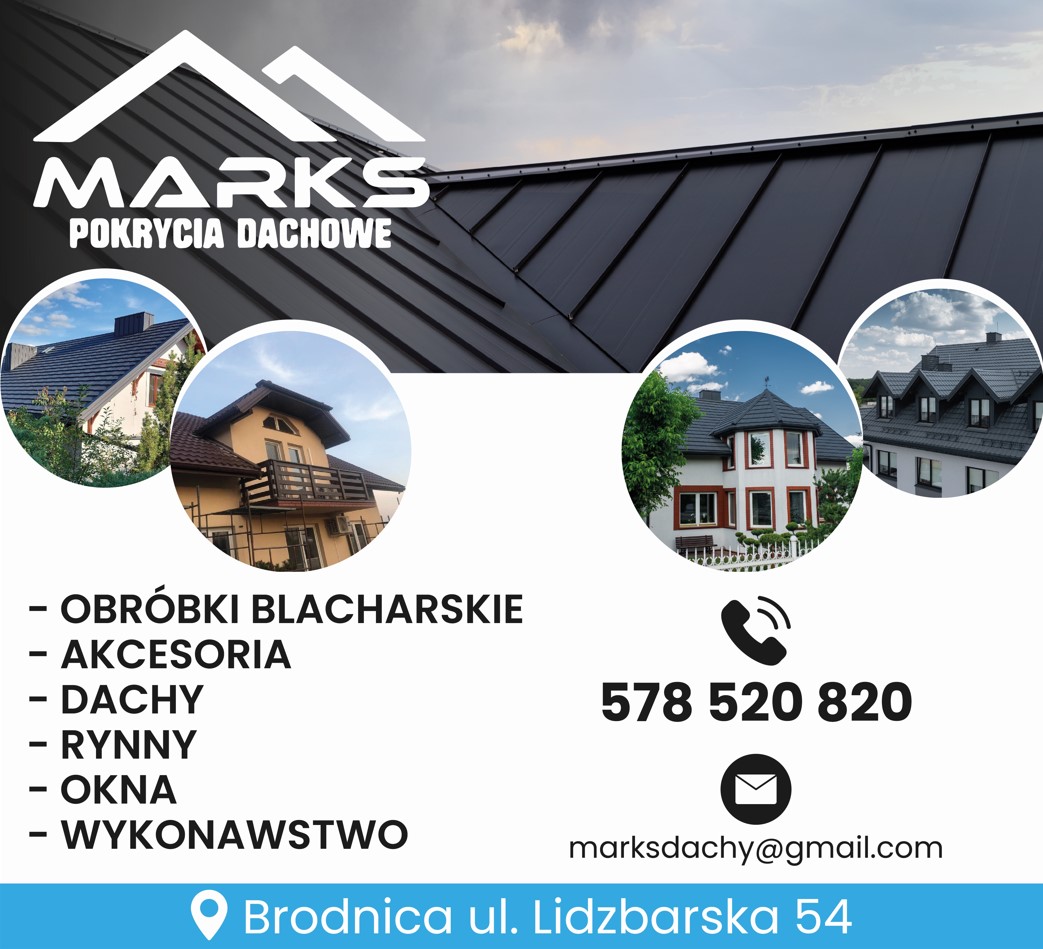 obróbki blacharskie BRODNICA