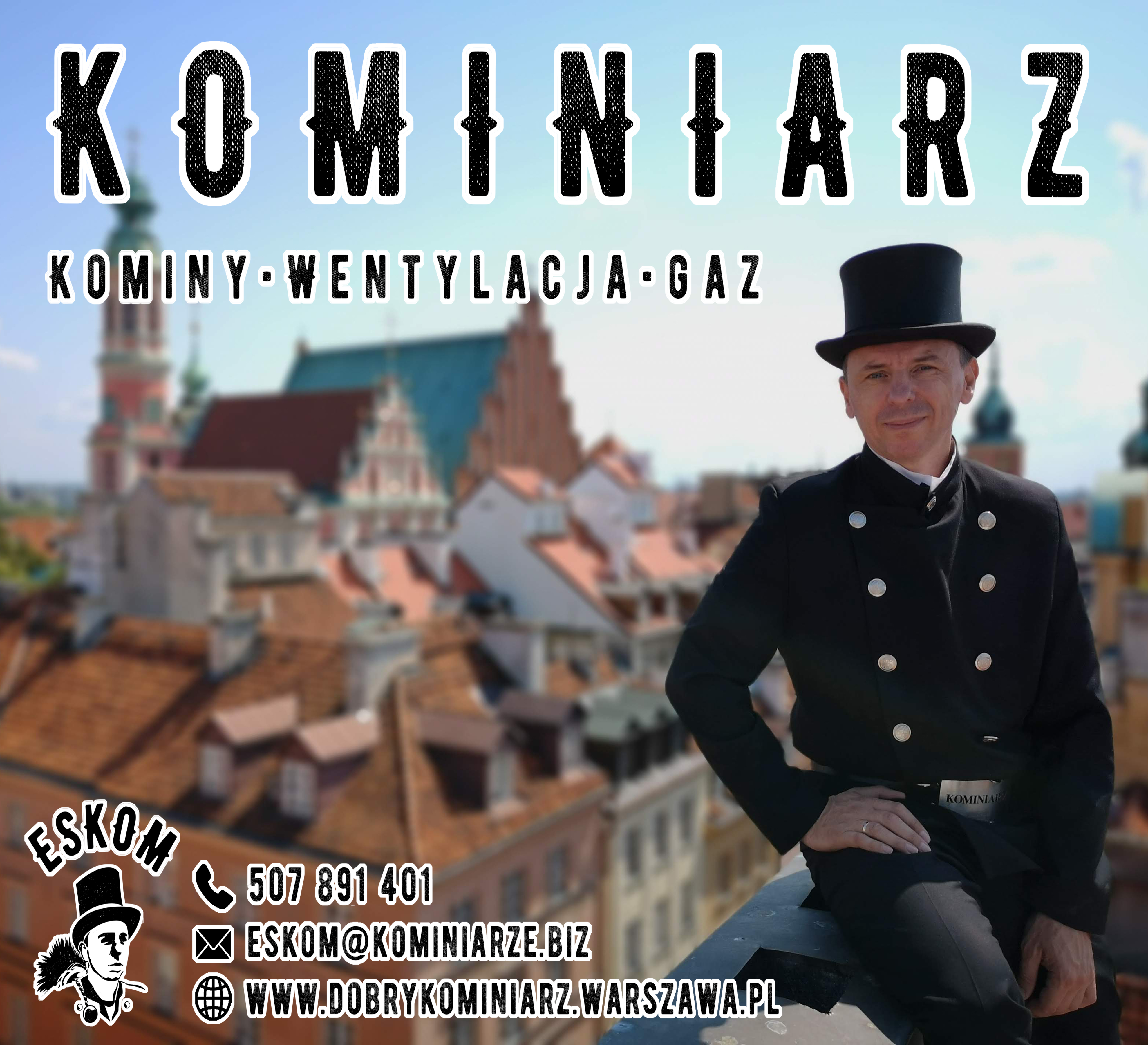 usługi kominiarskie WARSZAWA-REMBERTÓW