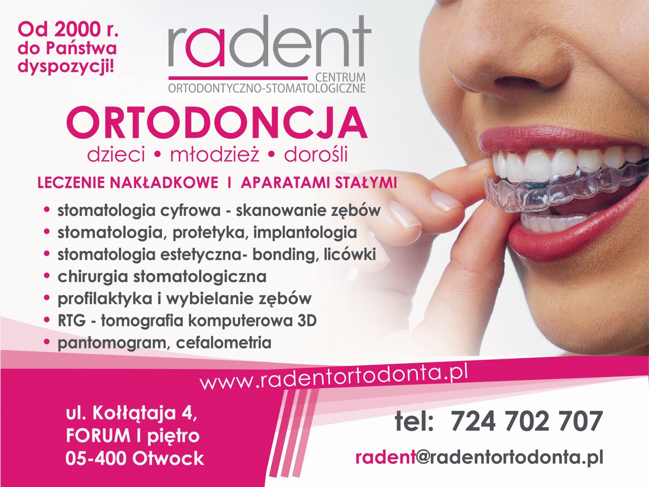 Centrum Ortodontyczno Stomatologiczne RADENT - stomatolog OTWOCK stomatolog OTWOCK