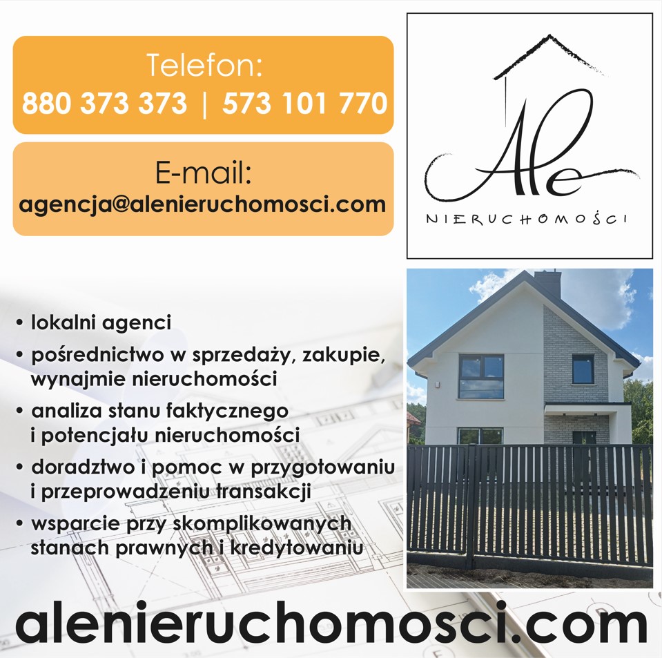 ALE Nieruchomości - nieruchomości OTWOCK nieruchomości OTWOCK