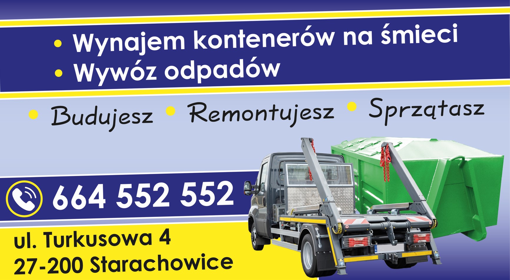 Krzysztof Borkowski - kontenery na śmieci STARACHOWICE kontenery na śmieci STARACHOWICE