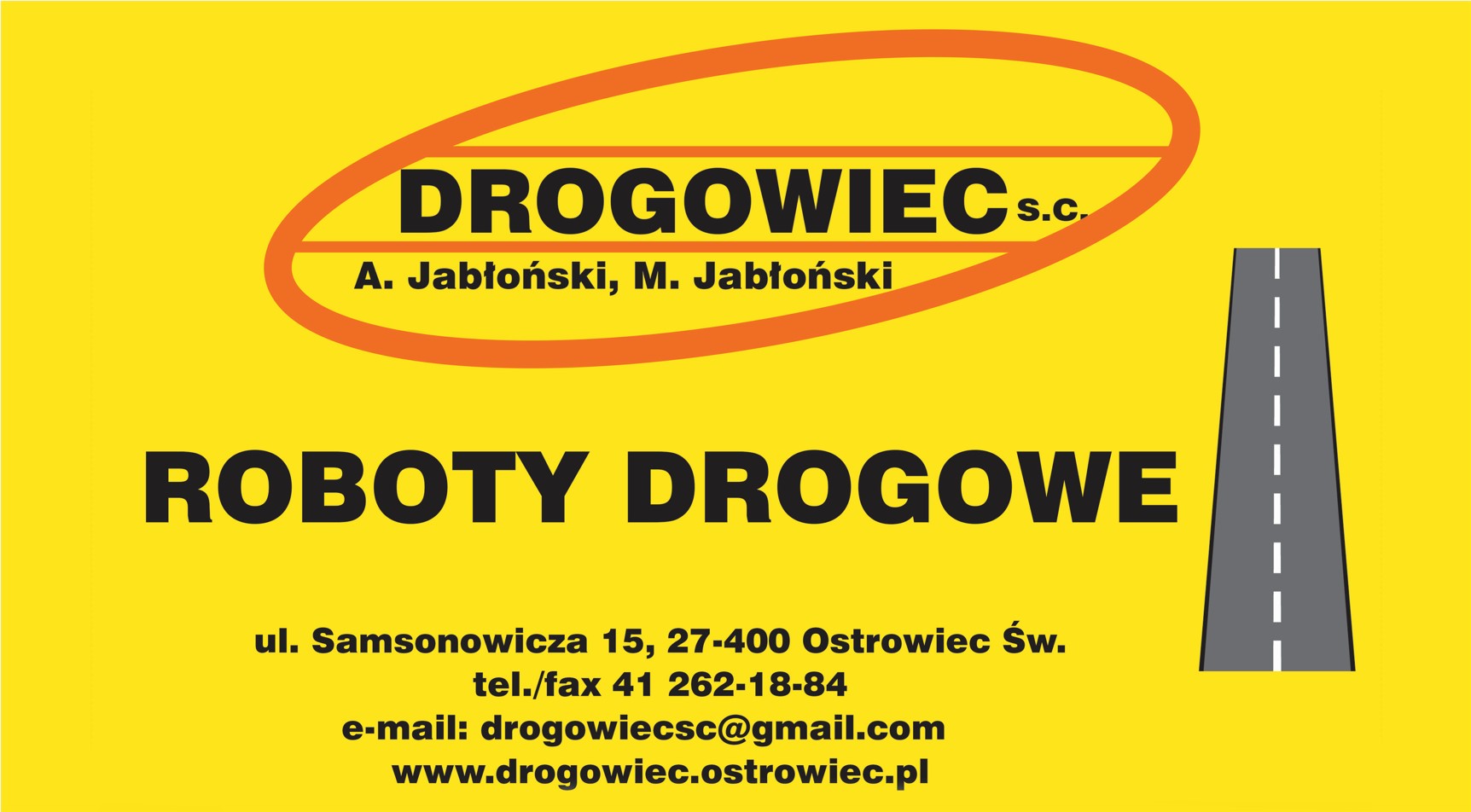 "DROGOWIEC" S.C. - drogi OSTROWIEC ŚWIĘTOKRZYSKI drogi OSTROWIEC ŚWIĘTOKRZYSKI