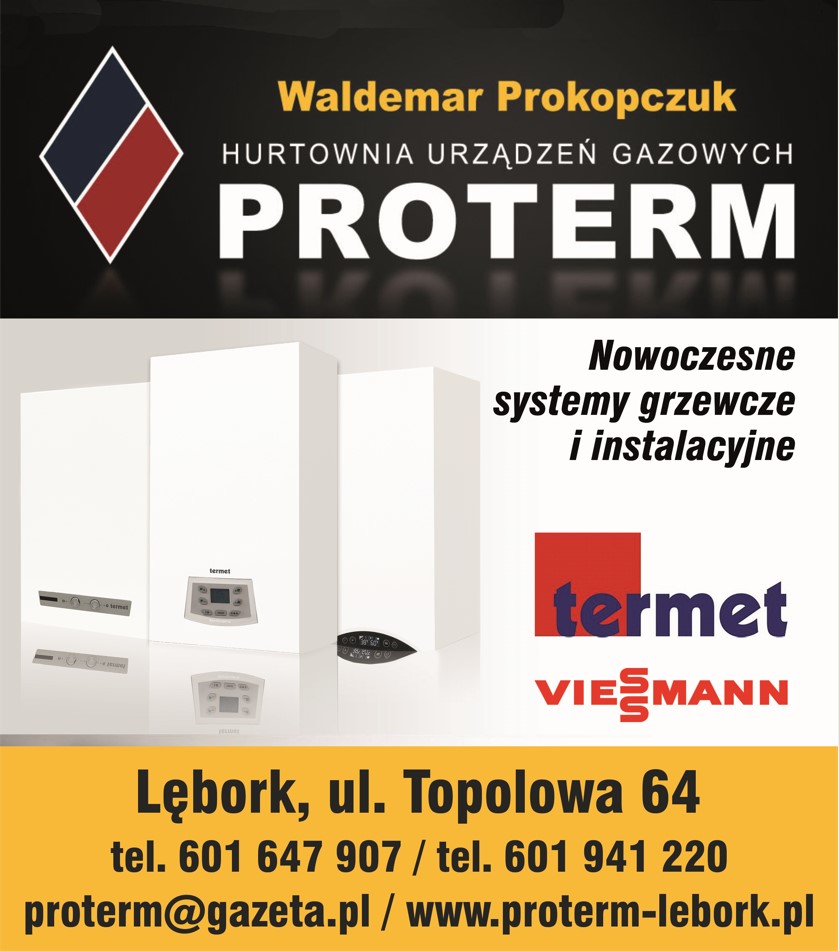 "PROTERM" Hurtownia Urządzeń Gazowych Waldemar Prokopczuk - kolektory słoneczne LĘBORK kolektory słoneczne LĘBORK