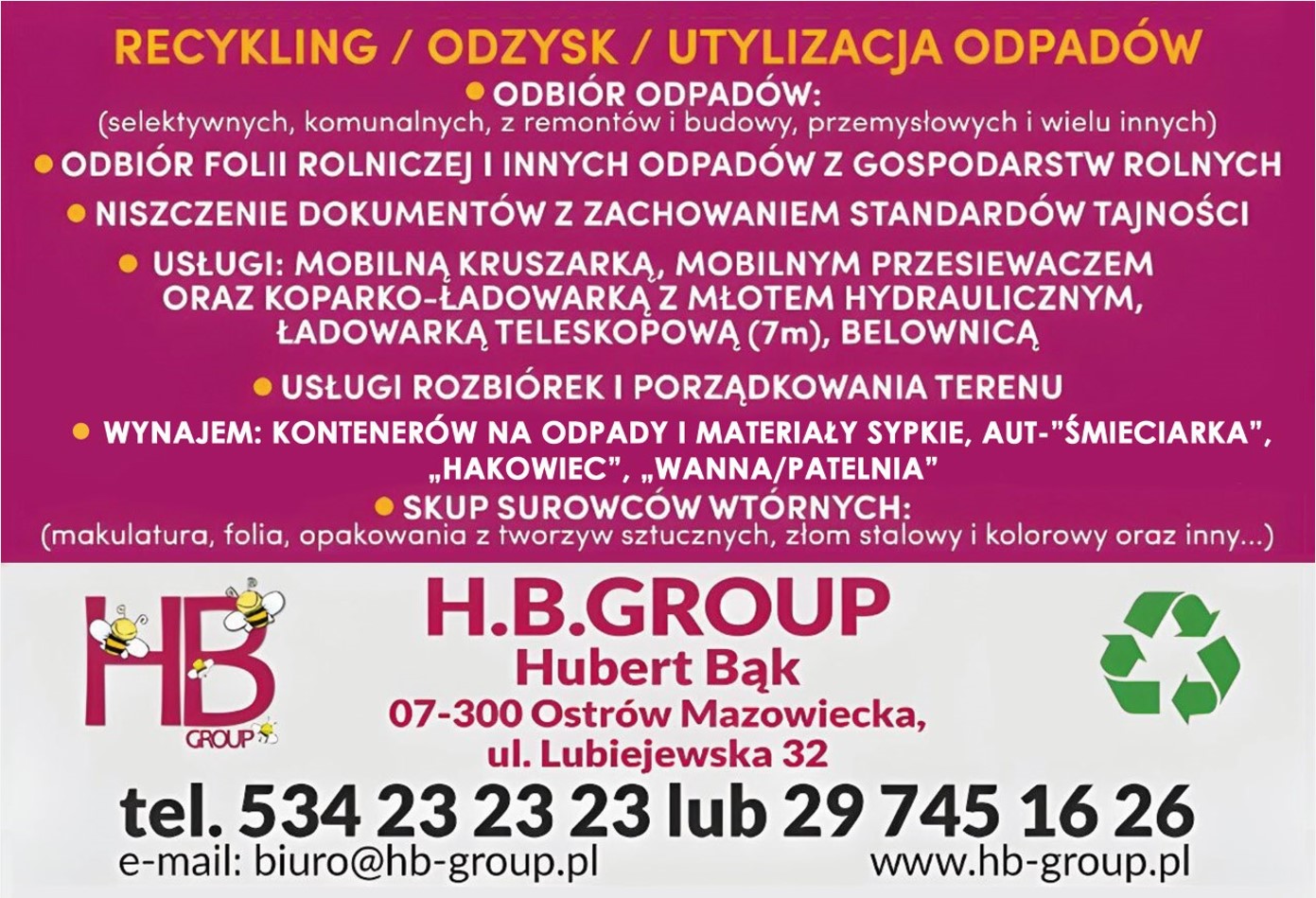 konserwacja terenów zielonych OSTRÓW MAZOWIECKA