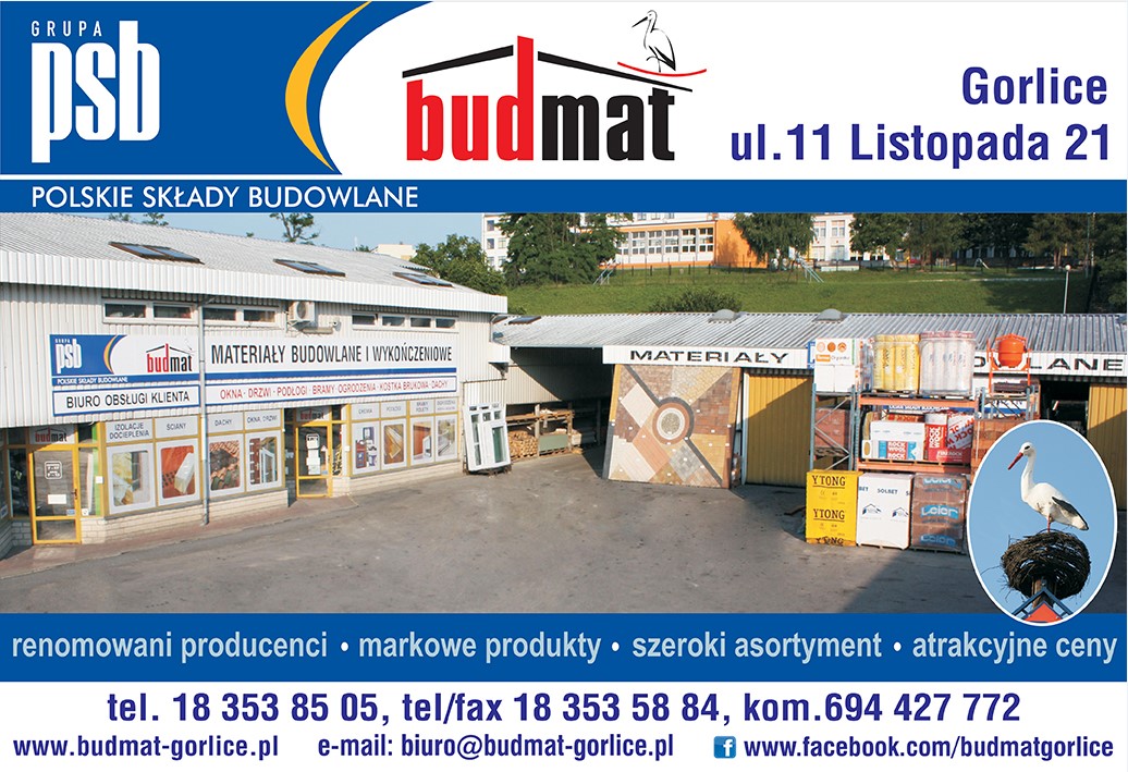 materiały budowlane GORLICE 