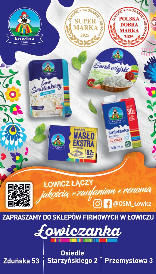 mleko ŁOWICZ