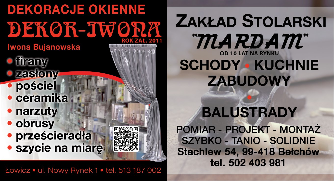 firany ŁOWICZ