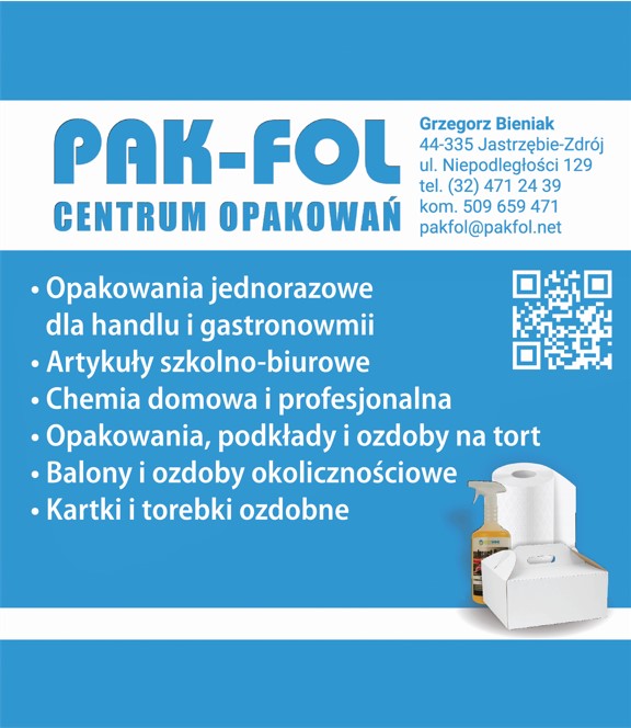 opakowania foliowe  JASTRZĘBIE-ZDRÓJ