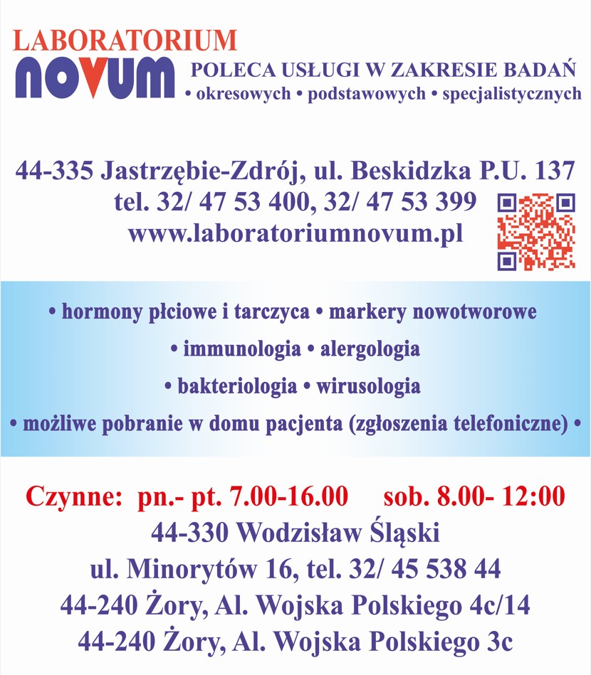 analizy medyczne JASTRZĘBIE-ZDRÓJ