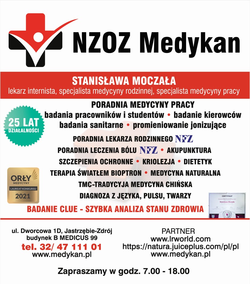 szczepienia ochronne JASTRZĘBIE-ZDRÓJ