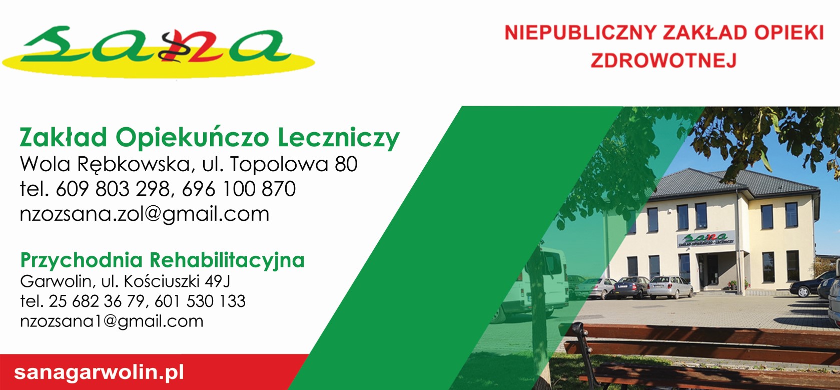 "SANA" Sp. z o.o. - dom opieki PUŁAWY hydroterapia PUŁAWY