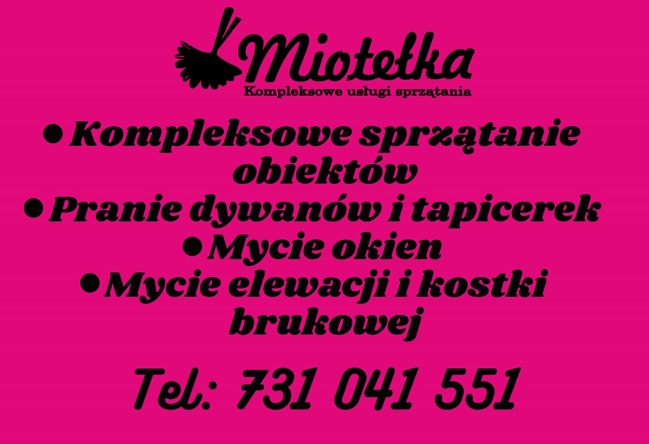 sprzątanie i czyszczenie obiektów PIONKI