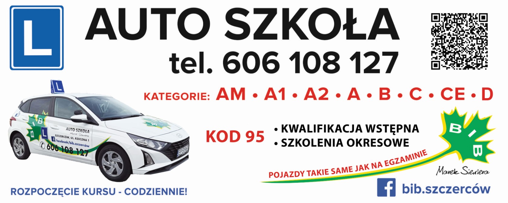 nauka jazdy BEŁCHATÓW 