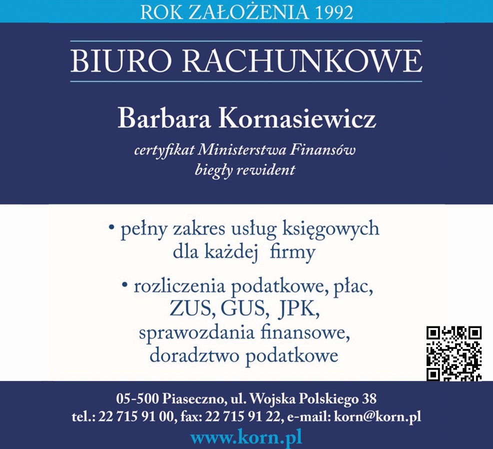 prowadzenie księgowości PIASECZNO