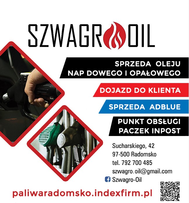 Szwagro - Oil Sp. z o.o. - olej napędowy RADOMSKO olej napędowy RADOMSKO