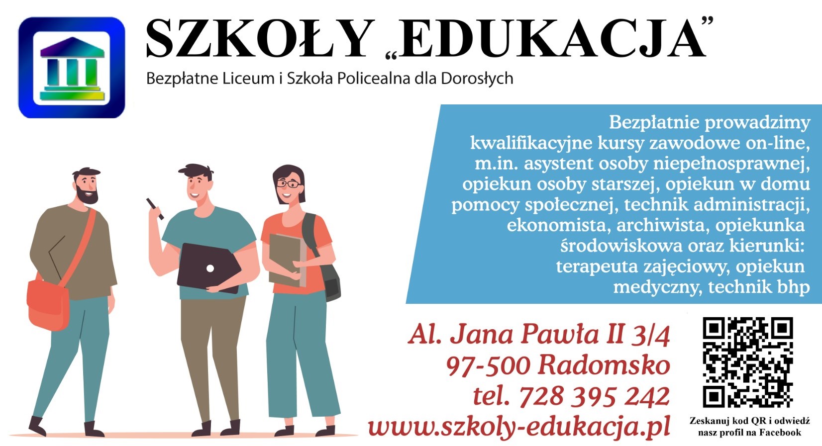 edukacja dorosłych RADOMSKO