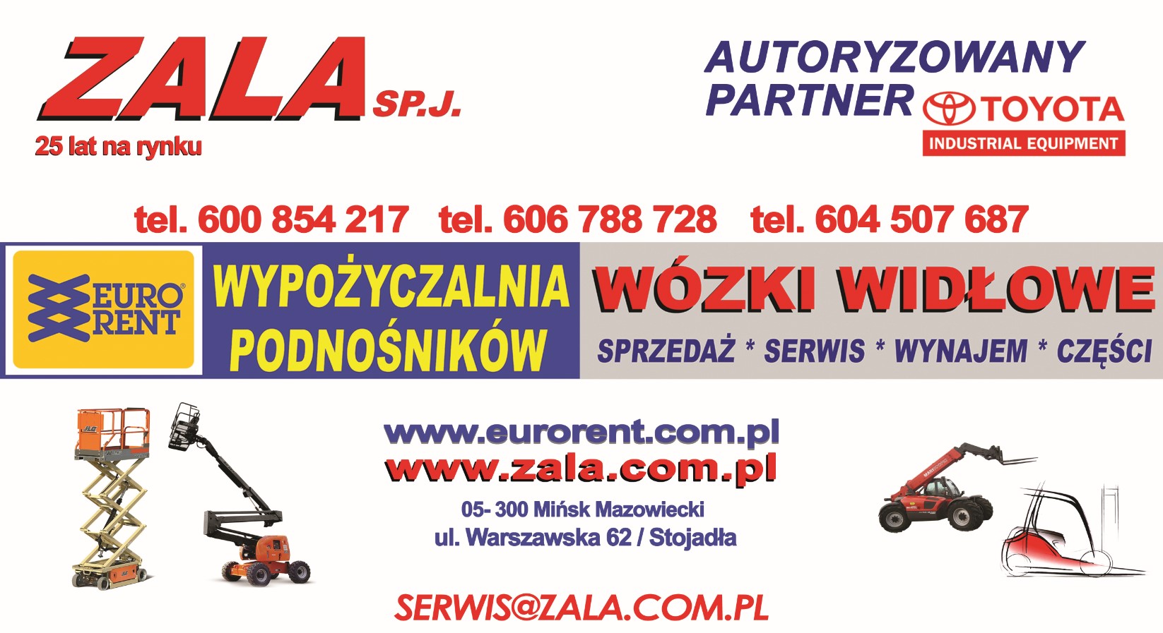części do wózków widłowych MIŃSK MAZOWIECKI