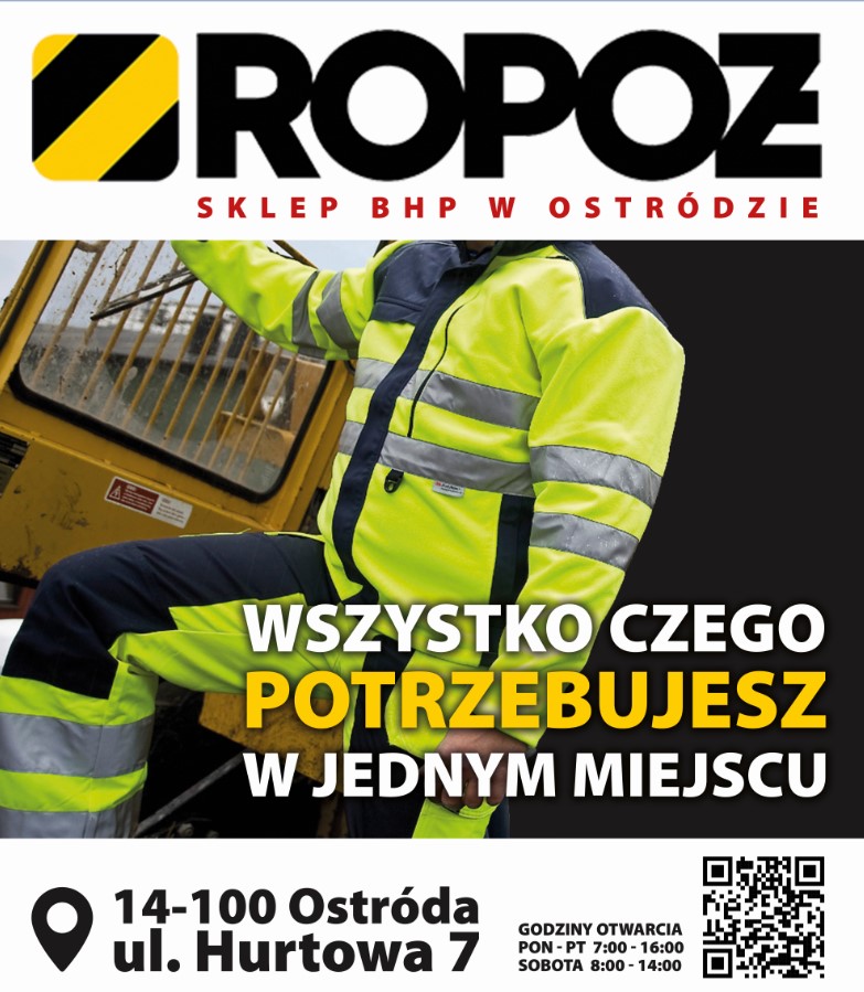 odzież i obuwie robocze OSTRÓDA