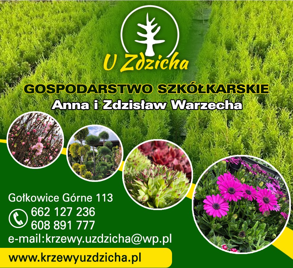 szkółkarstwo NOWY SĄCZ