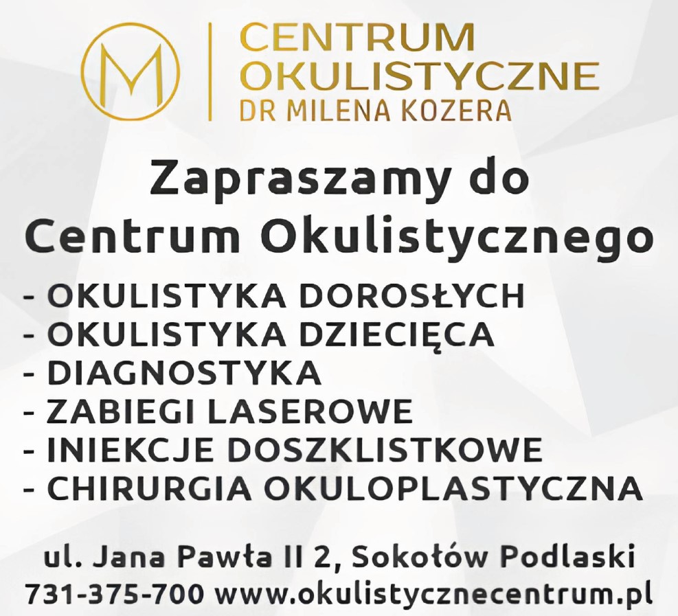 Centrum Okulistyczne - badania diagnostyczne SOKOŁÓW PODLASKI badania diagnostyczne SOKOŁÓW PODLASKI