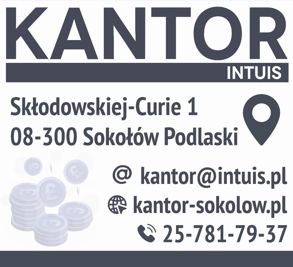 INTUIS BIURO USŁUGOWO-HANDLOWE Wojciech Musiatowicz - tłumaczenia SOKOŁÓW PODLASKI ubezpieczenia SOKOŁÓW PODLASKI