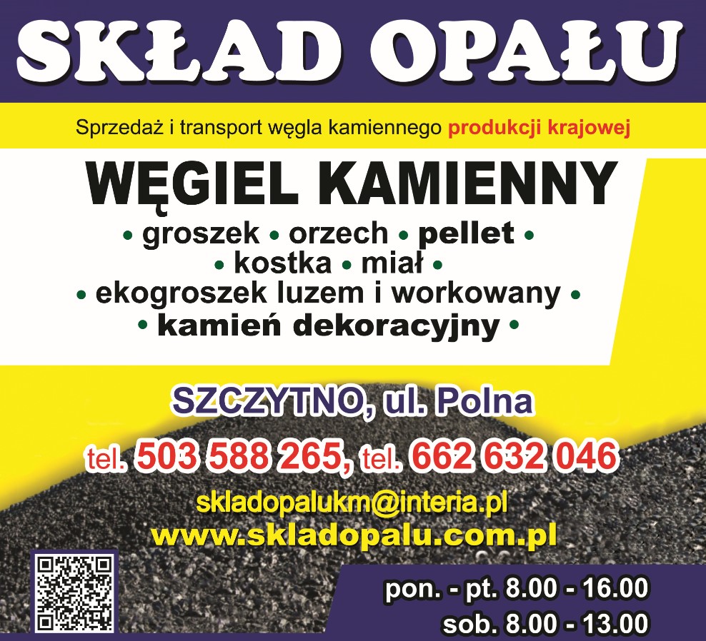 węgiel groszek SZCZYTNO
