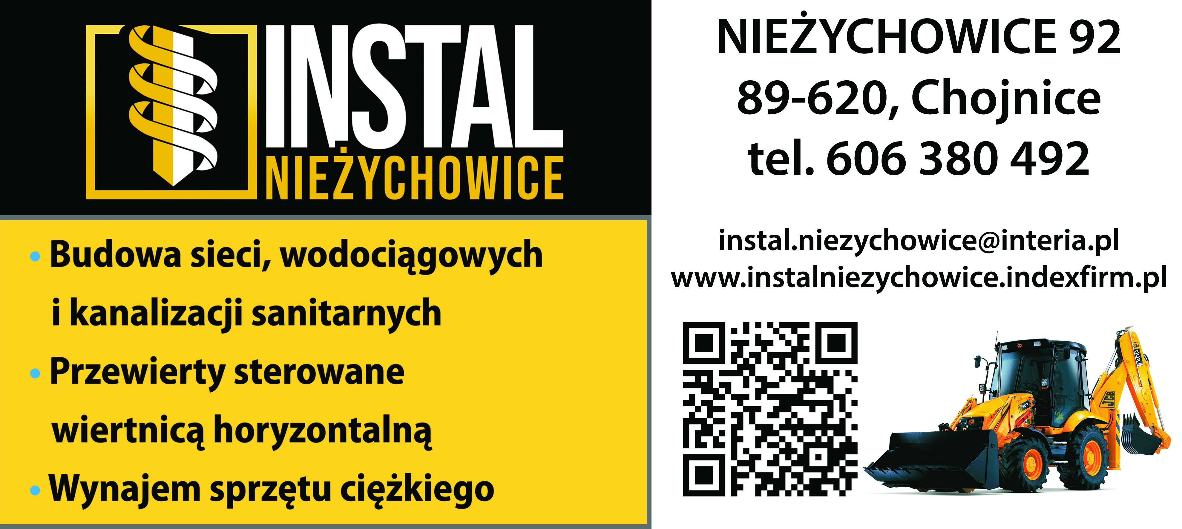 sieci wodociągowe CHOJNICE