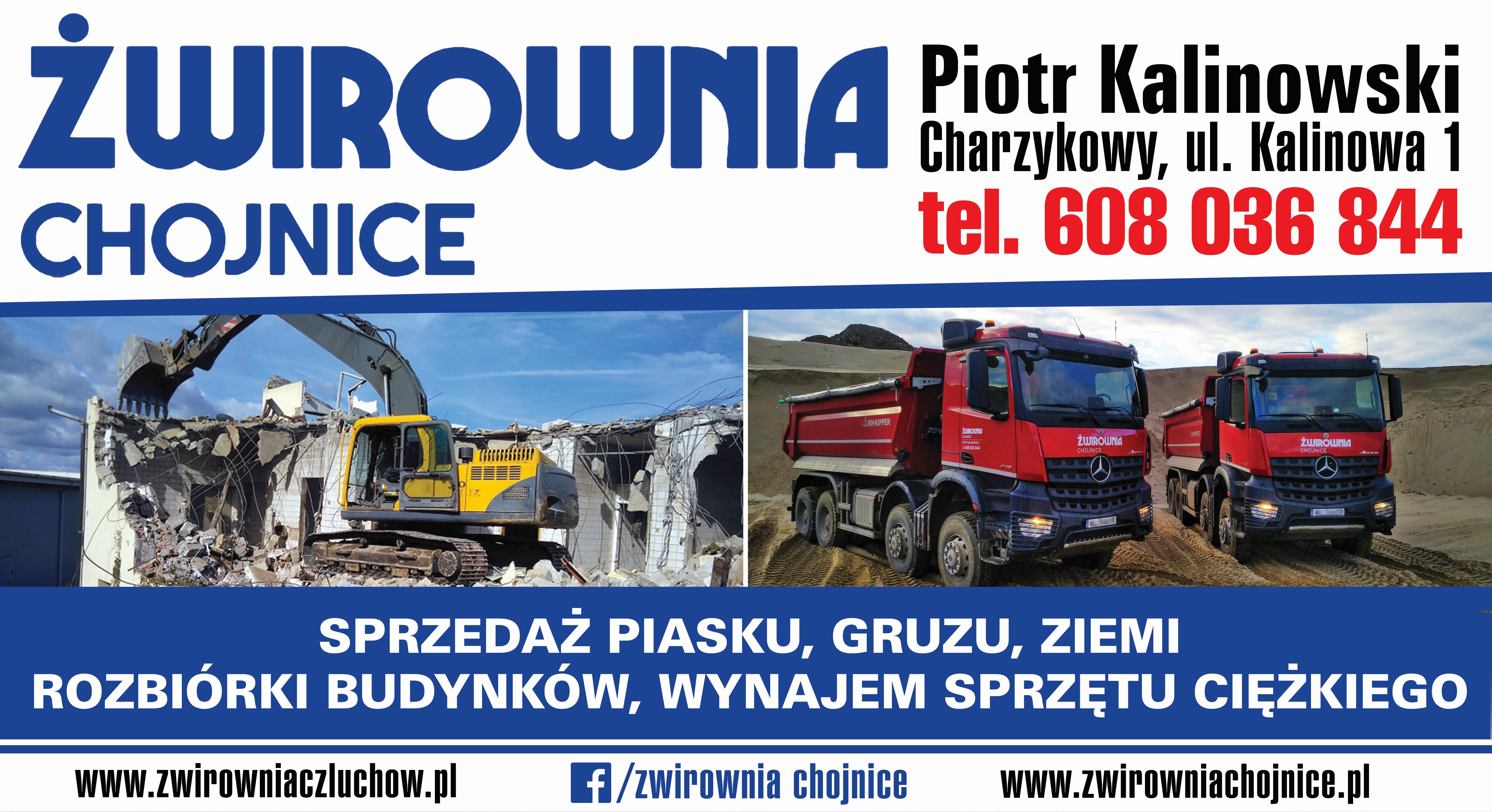 kruszywa naturalne CHOJNICE