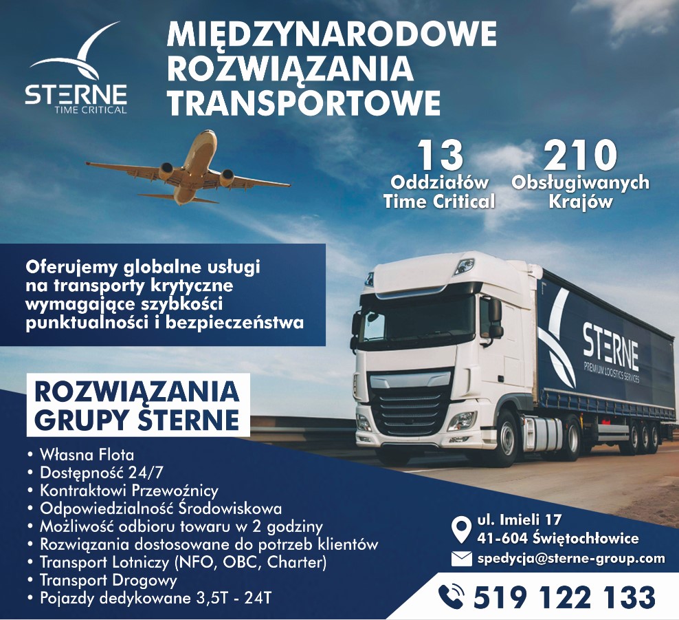transport towarów ŚWIĘTOCHŁOWICE