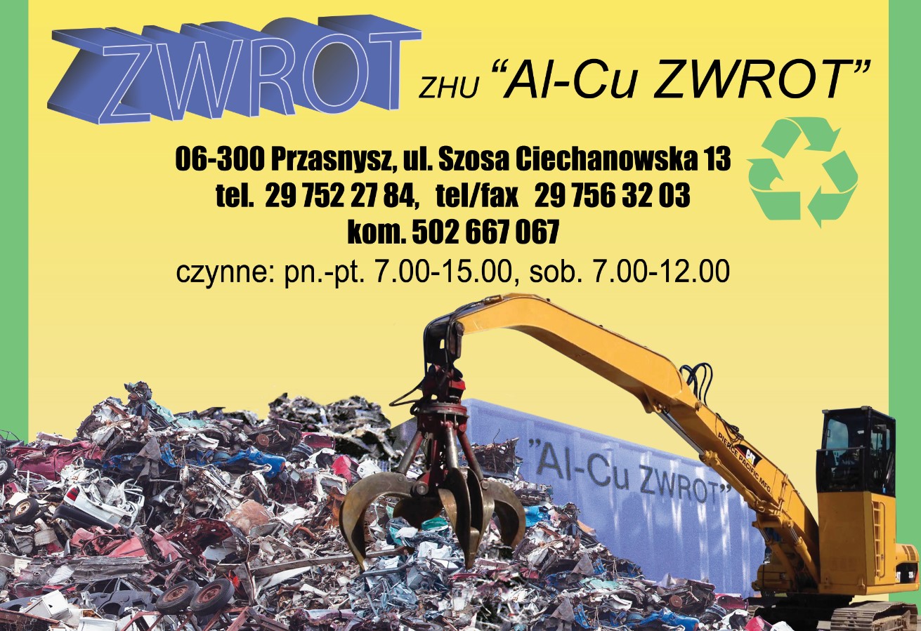 skup metali kolorowych PRZASNYSZ