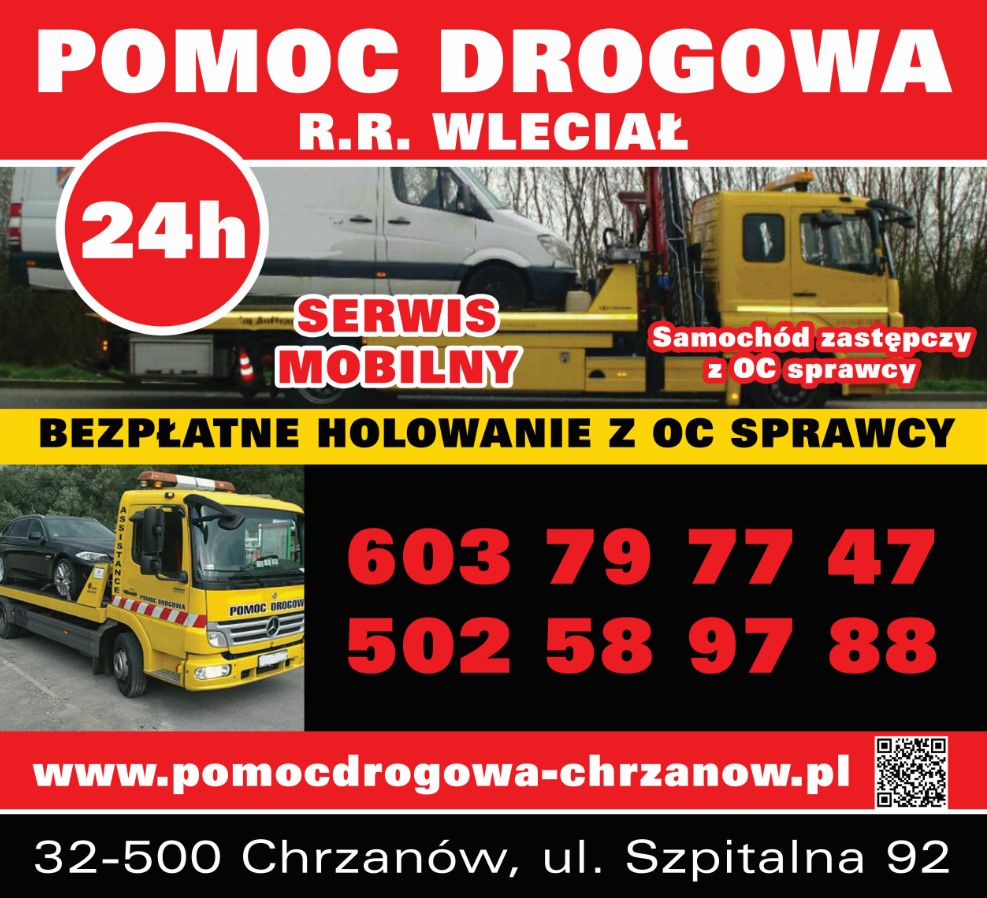 Holowanie pojazdów LIBIĄŻ