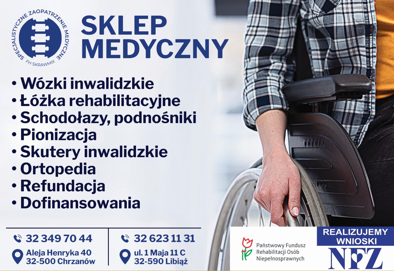 sprzęt rehabilitacyjny LIBIĄŻ