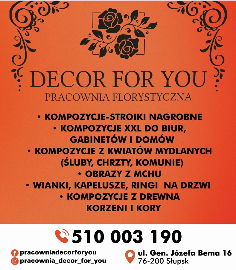 sztuczne kwiaty SŁUPSK