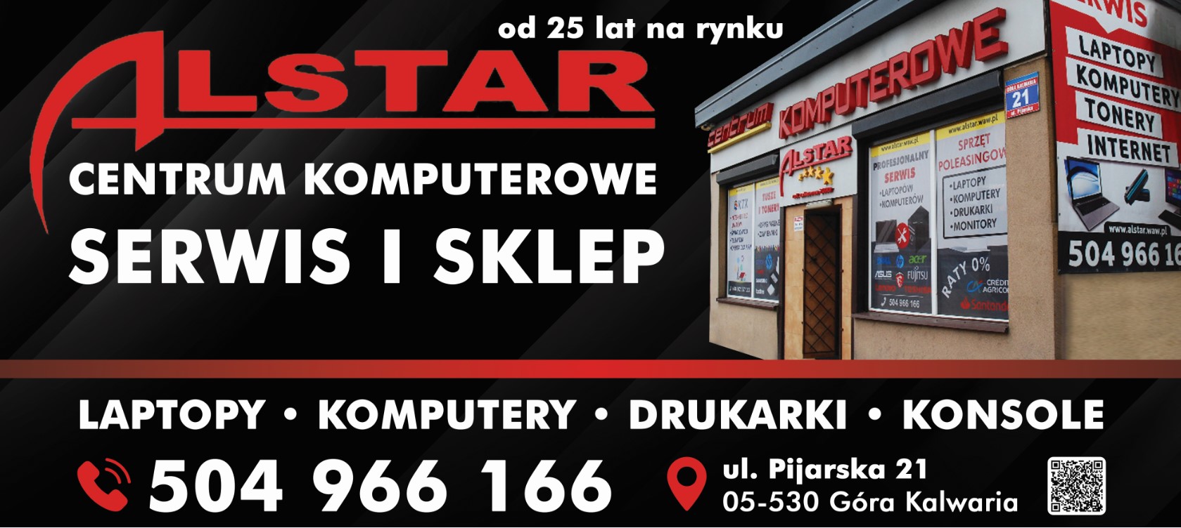 ALSTAR CENTRUM KOMPUTEROWE - laptopy GÓRA KALWARIA komputery GÓRA KALWARIA