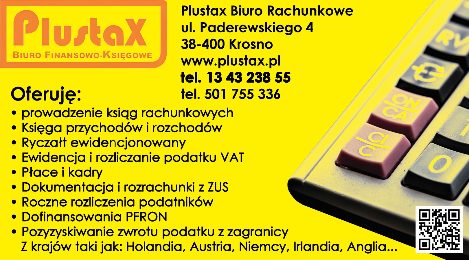 Biuro Finansowo-Księgowe PLUSTAX MONIKA RUCYK-WIERDAK - usługi księgowe KROSNO księgowość KROSNO