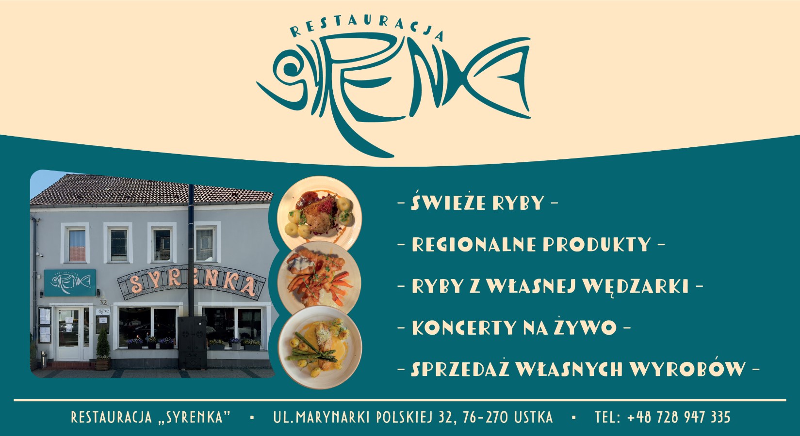Restauracja Syrenka - restauracja USTKA restauracja USTKA