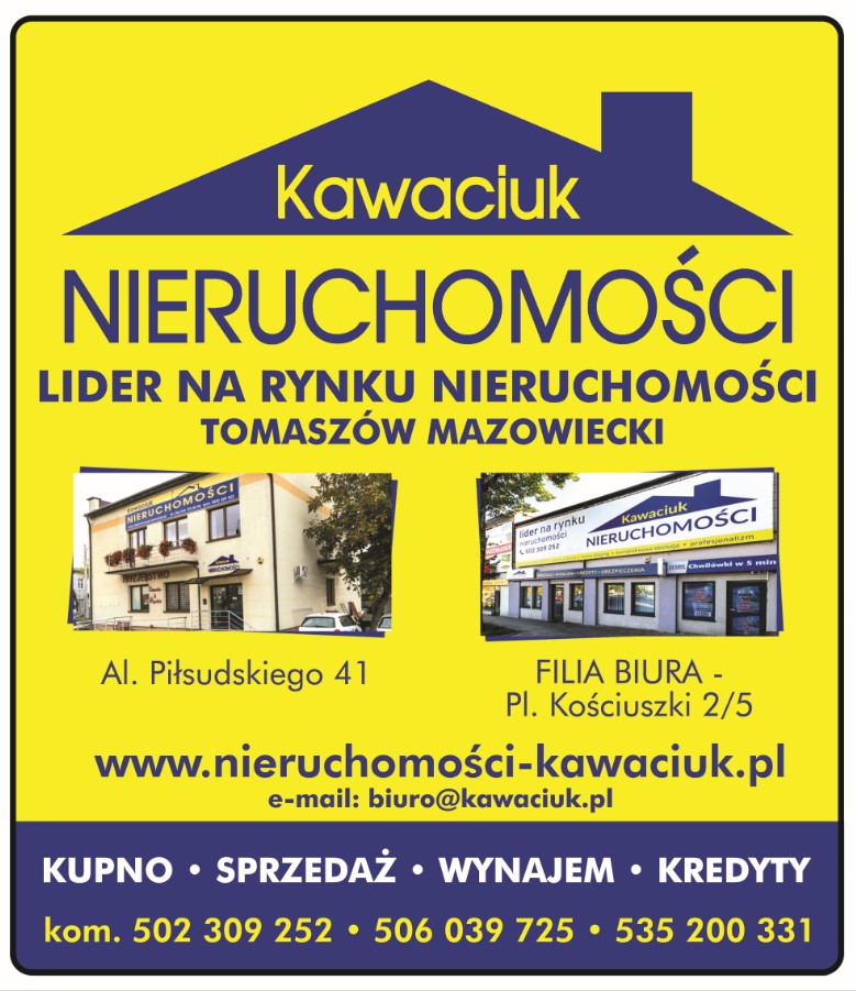 biuro nieruchomości TOMASZÓW MAZOWIECKI
