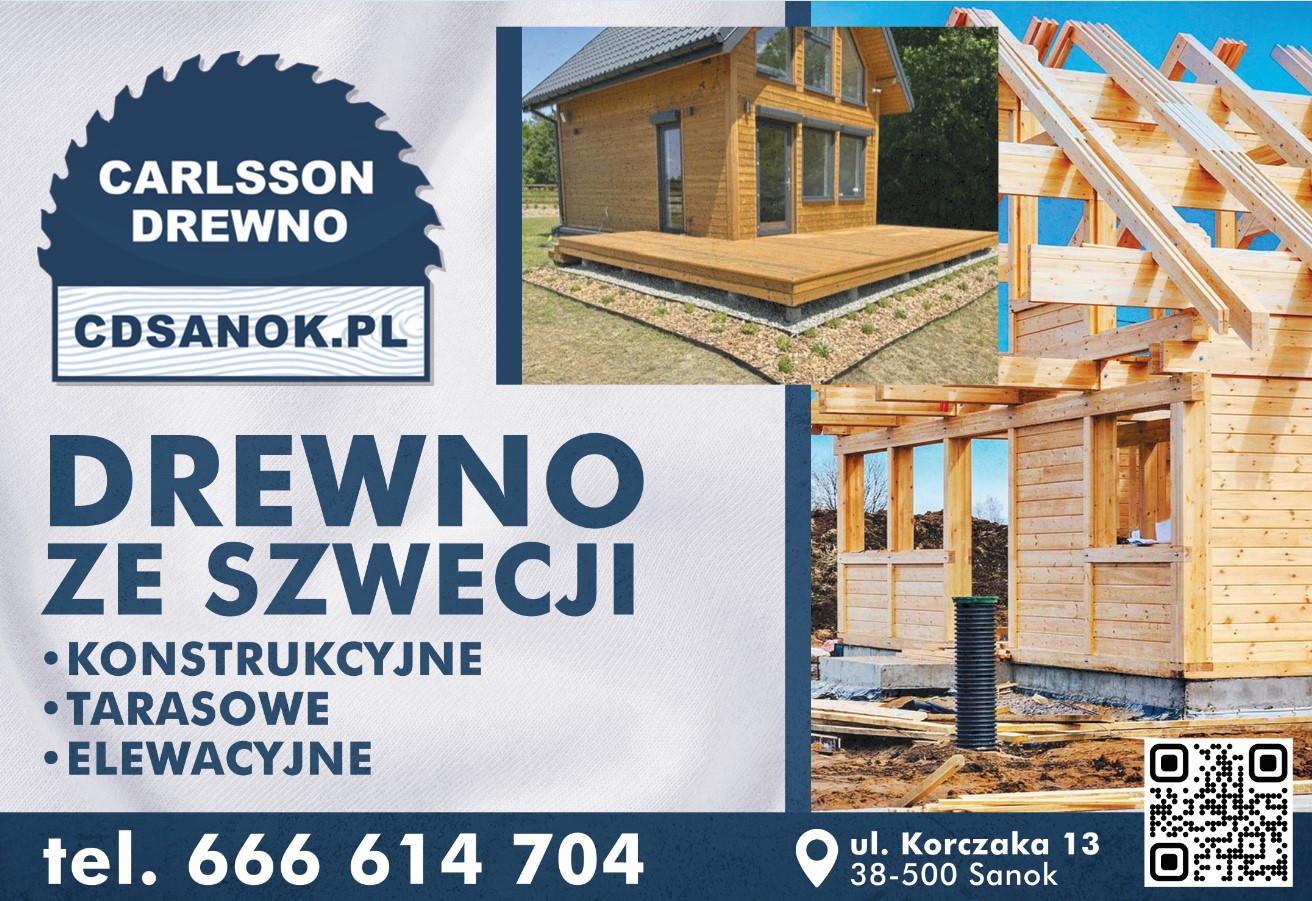 CARLSSON DREWNO - drewno SANOK drewno SANOK