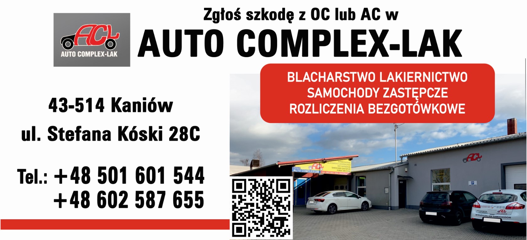 AUTO COMPLEX-LAK - lakiernictwo BIELSKO-BIAŁA blacharstwo BIELSKO-BIAŁA