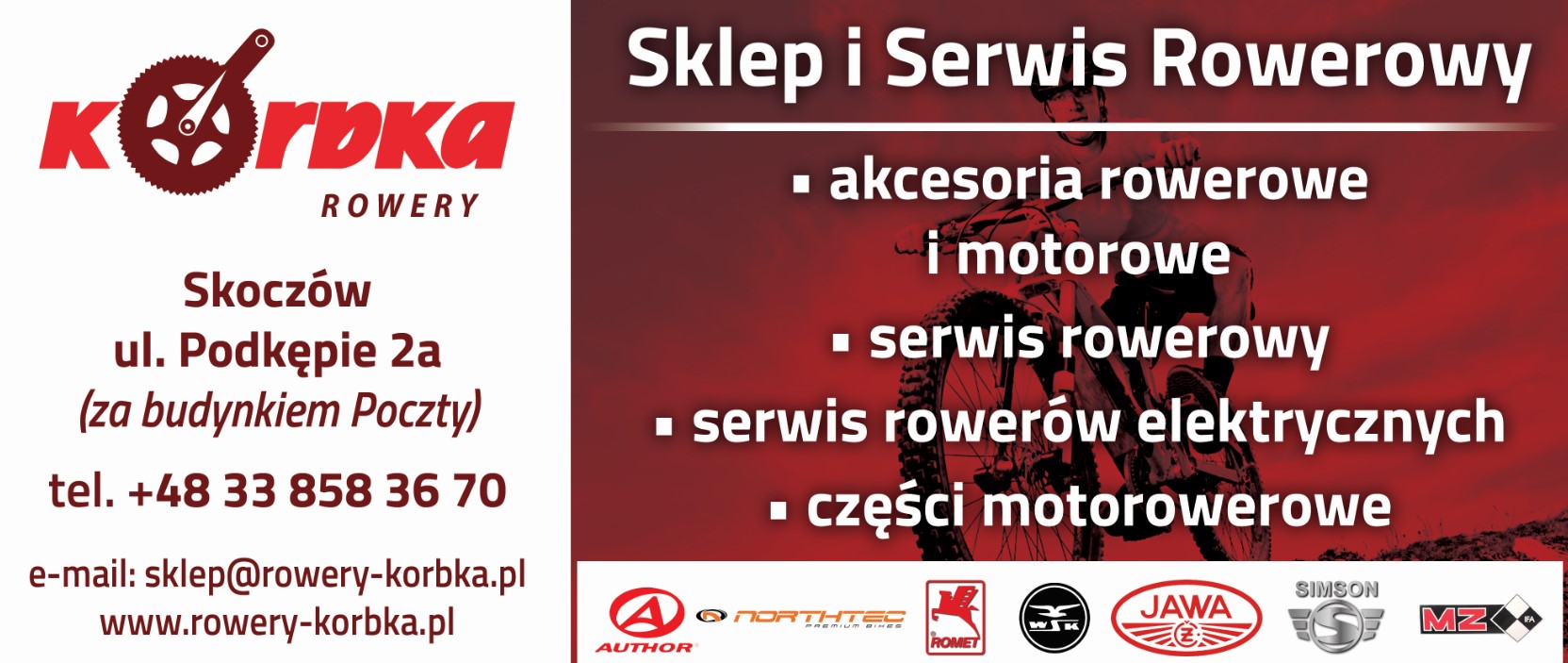 Rowery Author Skoczów - Korbka - akcesoria rowerowe SKOCZÓW rowery SKOCZÓW