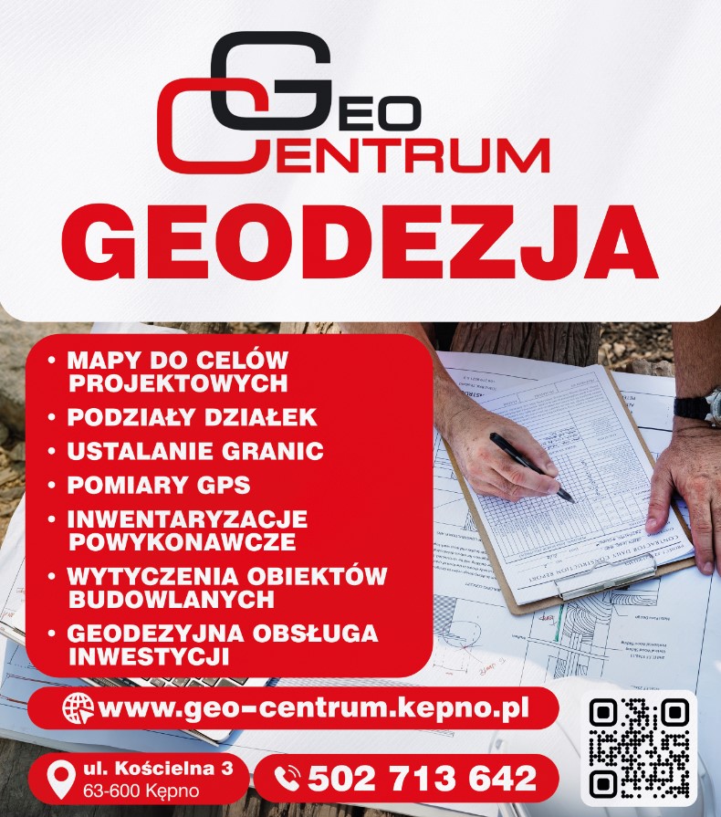 usługi geodezyjne KĘPNO